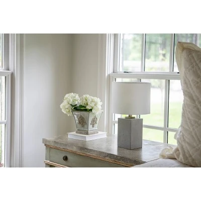 17" Rance Table Lamp Concrete - Decor Therapy 8 17" Rance Table Lamp Concrete - Decor Therapy - Image 8