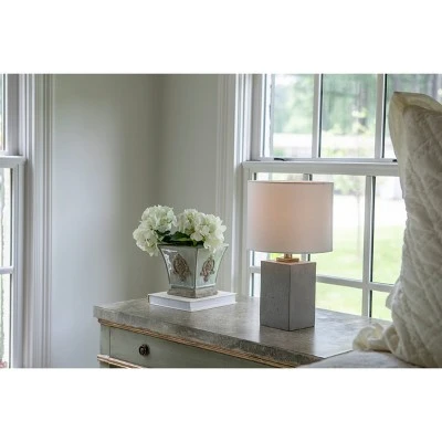 17" Rance Table Lamp Concrete - Decor Therapy 9 17" Rance Table Lamp Concrete - Decor Therapy - Image 9