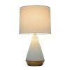 Modern Tapered Ceramic Table Lamp White - Project 62™