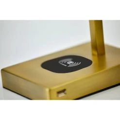 21.25" Austin Adessocharge Table Lamp Brass - Adesso