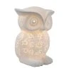 Porcelain Wise Owl Shaped Animal Light Table Lamp - Simple Designs