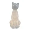 Porcelain Kitty Cat Shaped Animal Light Table Lamp White - Simple Designs