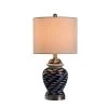 23" School of Fish Table Lamp Blue White - StyleCraft