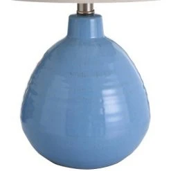 Ceramic Table Lamp Blue - StyleCraft -Desk Lamps sales shop unnamed file 1849