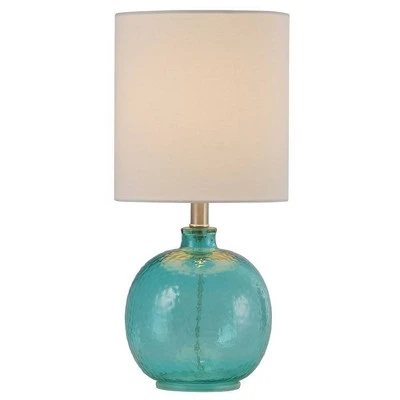 Glass Table Lamp Blue - StyleCraft 1 Glass Table Lamp Blue - StyleCraft