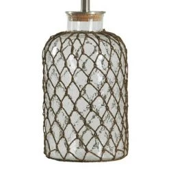 30" 3-way Seeded Netted Rope Glass Table Lamp - StyleCraft 5 30" 3-way Seeded Netted Rope Glass Table Lamp - StyleCraft -Desk Lamps sales shop unnamed file 1861