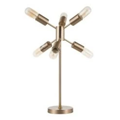 23" Spark Table Lamp Antique Brass - LumiSource 10 23" Spark Table Lamp Antique Brass - LumiSource -Desk Lamps sales shop unnamed file 1899