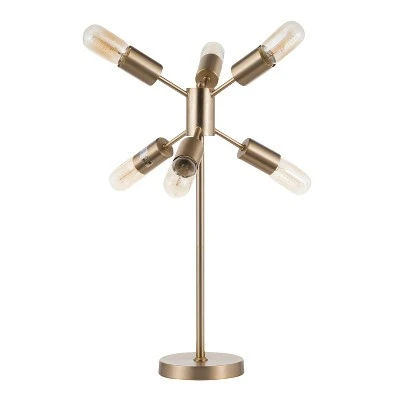 23" Spark Table Lamp Antique Brass - LumiSource 2 23" Spark Table Lamp Antique Brass - LumiSource - Image 2