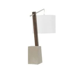 Robyn Table Lamp with Concrete Base and Shade (Includes LED Light Bulb) White - LumiSource 13 Robyn Table Lamp with Concrete Base and Shade (Includes LED Light Bulb) White - LumiSource -Desk Lamps sales shop unnamed file 1945