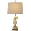 Seahorse Table Lamp Buff Beige - StyleCraft