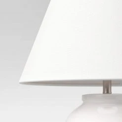 Turned Ceramic Table Lamp White - Threshold™ -Desk Lamps sales shop unnamed file 199