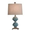 Gili Beach Ceramic Table Lamp Light Blue - StyleCraft