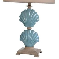 Gili Beach Ceramic Table Lamp Light Blue - StyleCraft -Desk Lamps sales shop unnamed file 1992