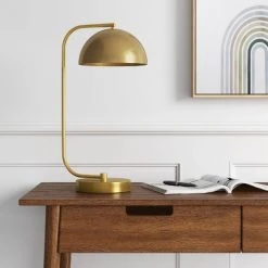 Valencia Desk Lamp Brass (Includes LED Light Bulb) - Project 62™