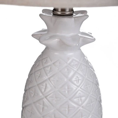 Ceramic Table Lamp White - StyleCraft 3 Ceramic Table Lamp White - StyleCraft - Image 3