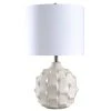Naxos Ceramic Table Lamp White - StyleCraft