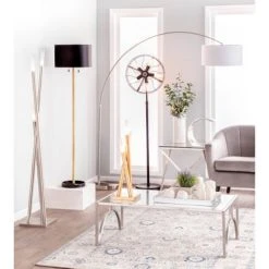 13" Element Touch Lamp Polished Stainless Steel (Includes LED Light Bulb) - LumiSource 11 13" Element Touch Lamp Polished Stainless Steel (Includes LED Light Bulb) - LumiSource -Desk Lamps sales shop unnamed file 2022