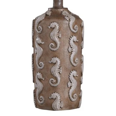 Seahorse Mini Table Lamp Brown - StyleCraft 2 Seahorse Mini Table Lamp Brown - StyleCraft - Image 2