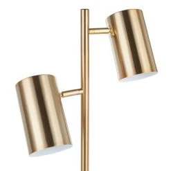 Cannes Contemporary/Glam Table Lamp with Metal Shade White (Includes LED Light Bulb) - LumiSource -Desk Lamps sales shop unnamed file 2064