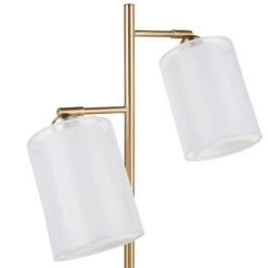 Brushed Stainless Steel Cannes Floor Lamp Silver (Includes LED Light Bulb) - LumiSource -Desk Lamps sales shop unnamed file 2081