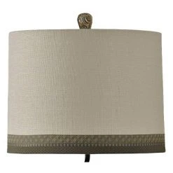 Kolkata Table Lamp Silver - StyleCraft