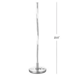 JONATHAN Y 23.5" Nile Integrated Table Lamp (Includes LED Light Bulb) Silver - JONATHAN Y -Desk Lamps sales shop unnamed file 2094