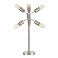 23" Spark Table Lamp Brusshed Stainless Steel - LumiSource -Desk Lamps sales shop unnamed file 2110