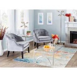 23" Spark Table Lamp Brusshed Stainless Steel - LumiSource -Desk Lamps sales shop unnamed file 2115