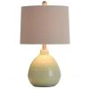 Ceramic Table Lamp Lime - StyleCraft