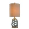 Ceramic Table Lamp Blue - StyleCraft