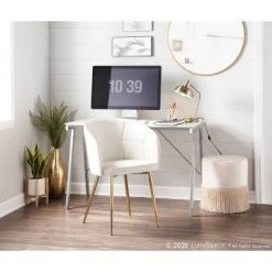 Metal Darby Contemporary Table Lamp (Includes LED Light Bulb) Black - LumiSource -Desk Lamps sales shop unnamed file 2168