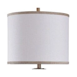 Eirian Table Lamp Silver - StyleCraft
