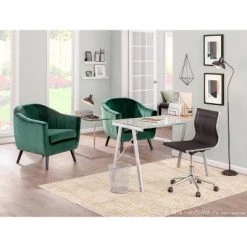 Metal Darby Contemporary Table Lamp (Includes LED Light Bulb) Gold - LumiSource -Desk Lamps sales shop unnamed file 2239