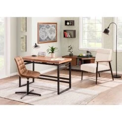 Metal Darby Contemporary Table Lamp (Includes LED Light Bulb) Gold - LumiSource -Desk Lamps sales shop unnamed file 2240