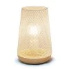 Wired Mesh Uplight Table Lamp White - Simple Designs