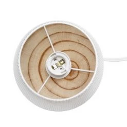 Wired Mesh Uplight Table Lamp White - Simple Designs -Desk Lamps sales shop unnamed file 2273