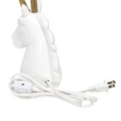 Sparkling and Unicorn Table Lamp White - Simple Designs -Desk Lamps sales shop unnamed file 2283