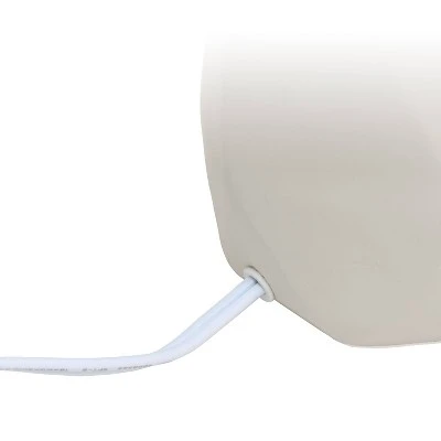 Geometric Concrete Lamp with Shade White - Simple Designs 5 Geometric Concrete Lamp with Shade White - Simple Designs - Image 5