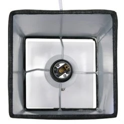 Petite Stick Lamp with USB Charging Port and Fabric Shade - Simple Designs White -Desk Lamps sales shop unnamed file 2318