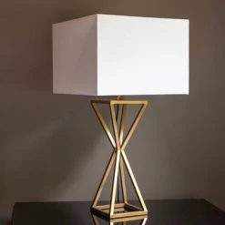 30" Margaret Table Lamp Painted Gold - Decor Therapy -Desk Lamps sales shop unnamed file 2333