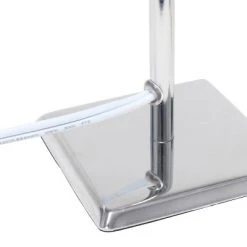 Mini Table Lamp with Squared Empire Fabric Shade White - Simple Designs -Desk Lamps sales shop unnamed file 2340