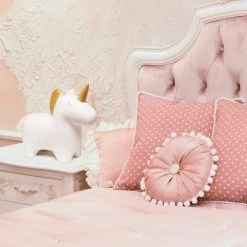 Porcelain Unicorn Shaped Table Lamp White - Simple Designs -Desk Lamps sales shop unnamed file 2368