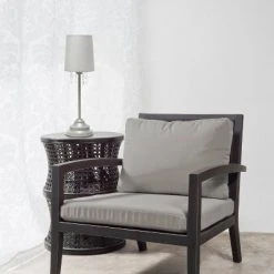 Table Lamp with Fabric Shade and Hanging Acrylic Beads Gray - Simple Designs 9 Table Lamp with Fabric Shade and Hanging Acrylic Beads Gray - Simple Designs -Desk Lamps sales shop unnamed file 2386