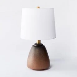 Threshold Designed W/Studio McGee Small Assembled Table Lamp Brown - Threshold™ designed with Studio McGee -Desk Lamps sales shop unnamed file 244