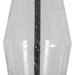 26.25" Glass and Metal Cadance Convex Table Lamp (Includes LED Light Bulb) Bronze - Decor Therapy -Desk Lamps sales shop unnamed file 2454