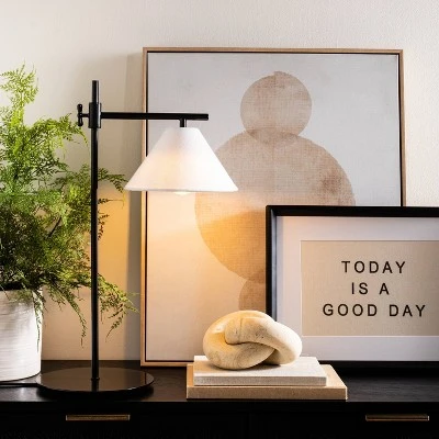 Threshold Designed W/Studio McGee Downbridge Table Lamp Black - Threshold™ designed with Studio McGee 2 Threshold Designed W/Studio McGee Downbridge Table Lamp Black - Threshold™ designed with Studio McGee - Image 2