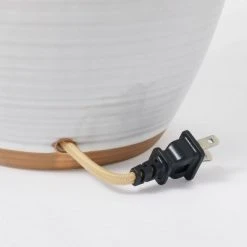 Threshold Designed W/Studio McGee Large Ceramic Jar Table Lamp Gray - Threshold™ designed with Studio McGee -Desk Lamps sales shop unnamed file 255