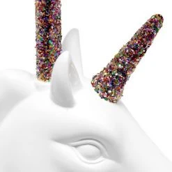 Sparkling Rainbow Unicorn Table Lamp White - Simple Designs -Desk Lamps sales shop unnamed file 2558