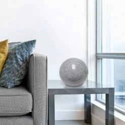 1 Light Mosaic Stone Ball Table Lamp Gray - Simple Designs 9 1 Light Mosaic Stone Ball Table Lamp Gray - Simple Designs -Desk Lamps sales shop unnamed file 2575