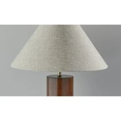Martin Table Lamp Walnut - Adesso